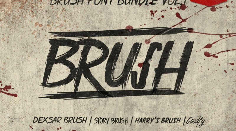 Brush Font Bundle