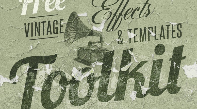 Free Vintage Effects & Templates Toolkit