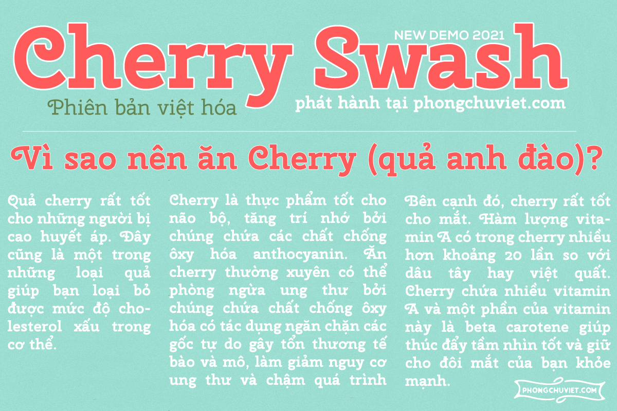 Việt hóa | FS Cherry  Swash: Quả cherry ngọt ngào từ Natalia