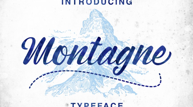 Montagne Typeface