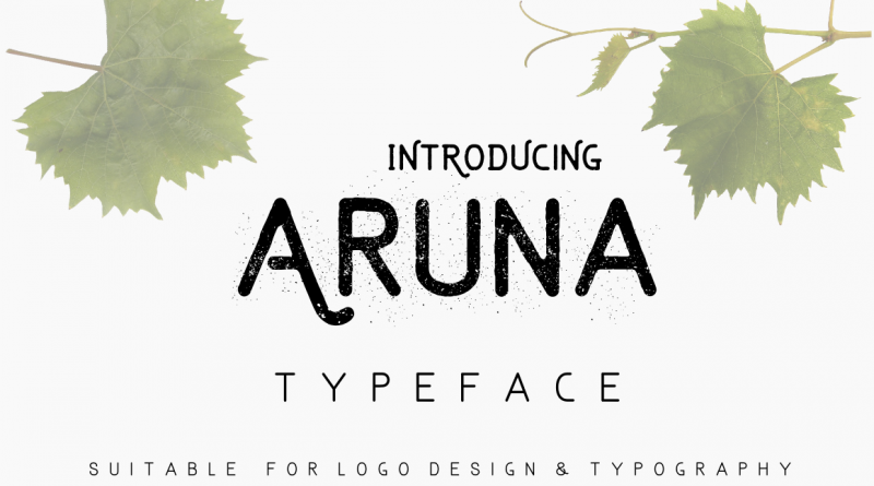 aruna typeface