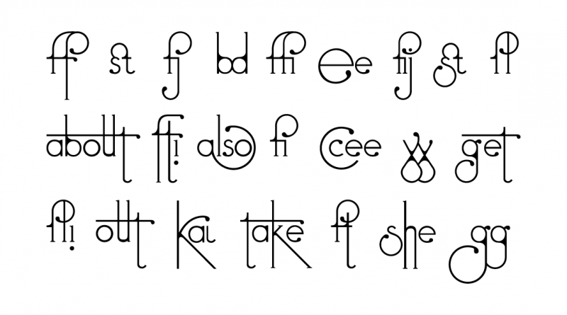 Đây là một trong những font chữ kỳ diệu nhất thế giới, có thể tự tiến hóa ngay trong lúc bạn đang gõ
