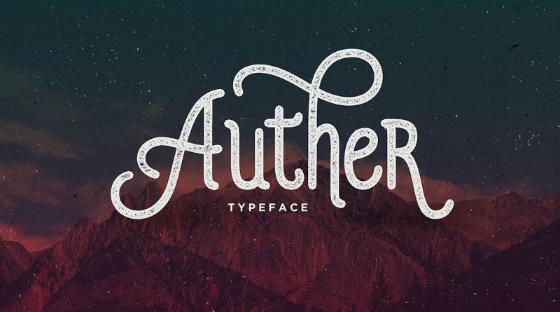Auther Typeface