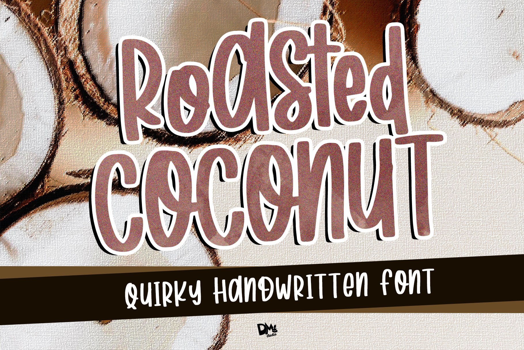 Roasted Coconut - Handwritten Font