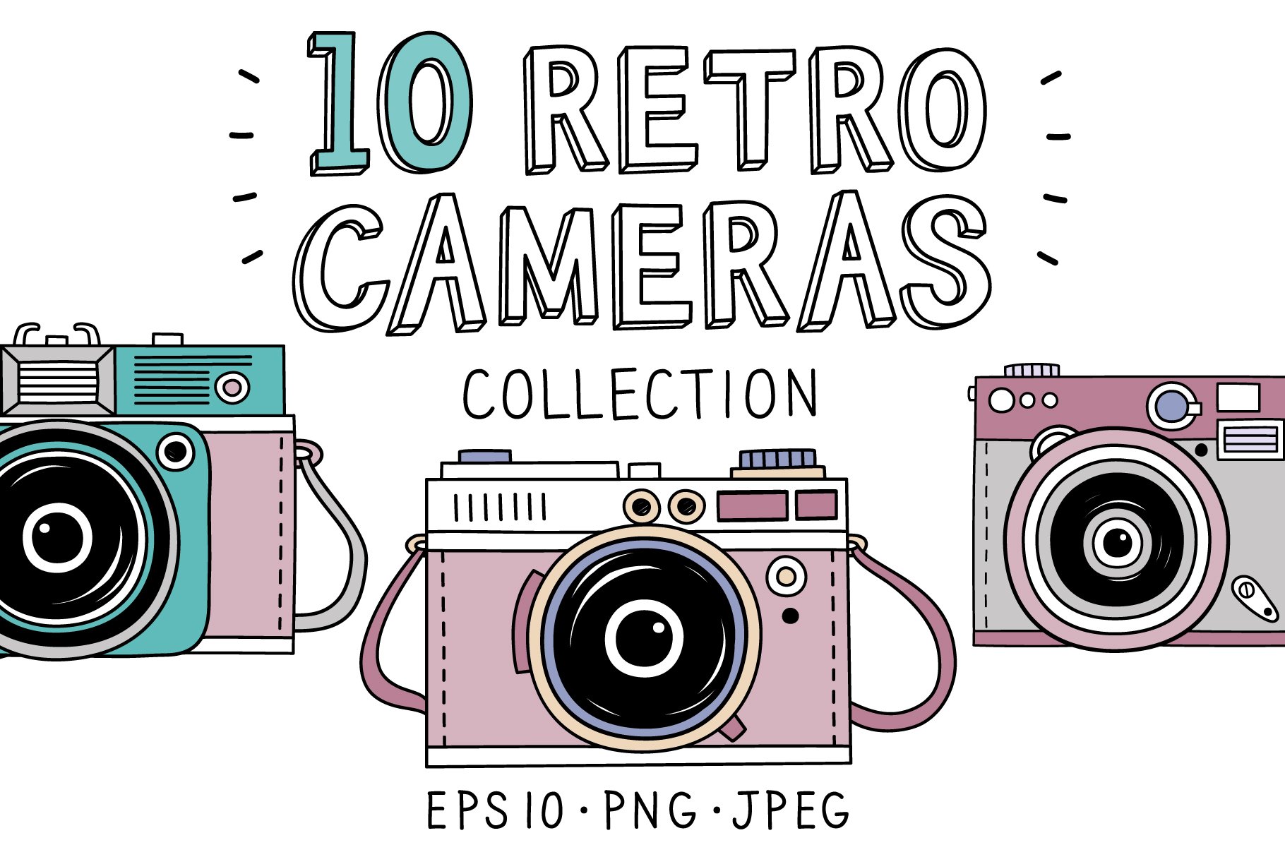 10 Retro photo cameras