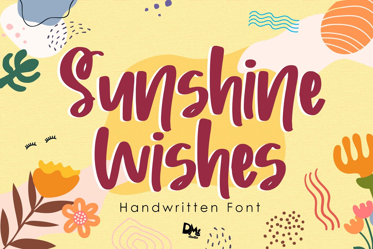 Sunshine Wishes - Handwritten Font
