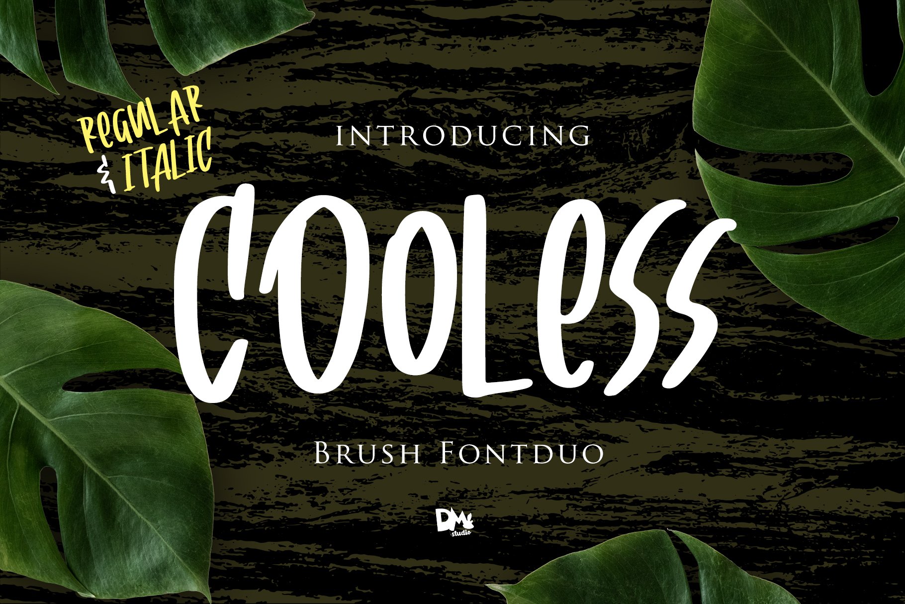 Cooless - Brush Font Duo