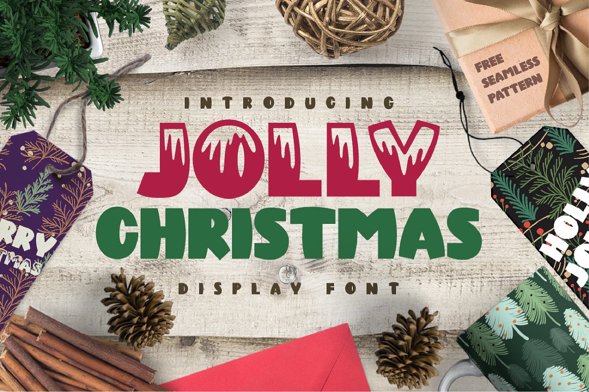 caocastudio | Jolly Christmas Font ~ $12
