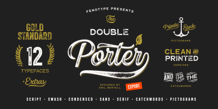 Fenotype | Double Porter ~ $70