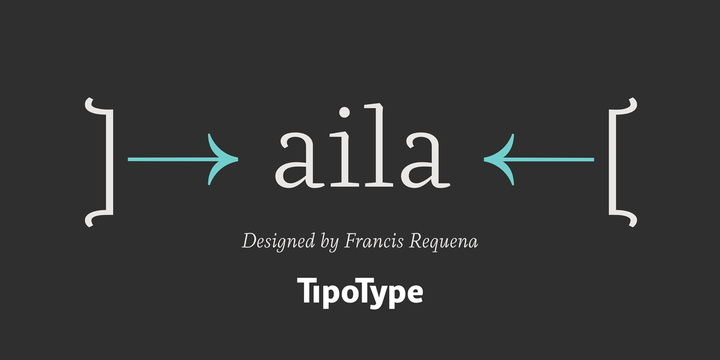 TipoType | Aila (8 fonts) ~ $179