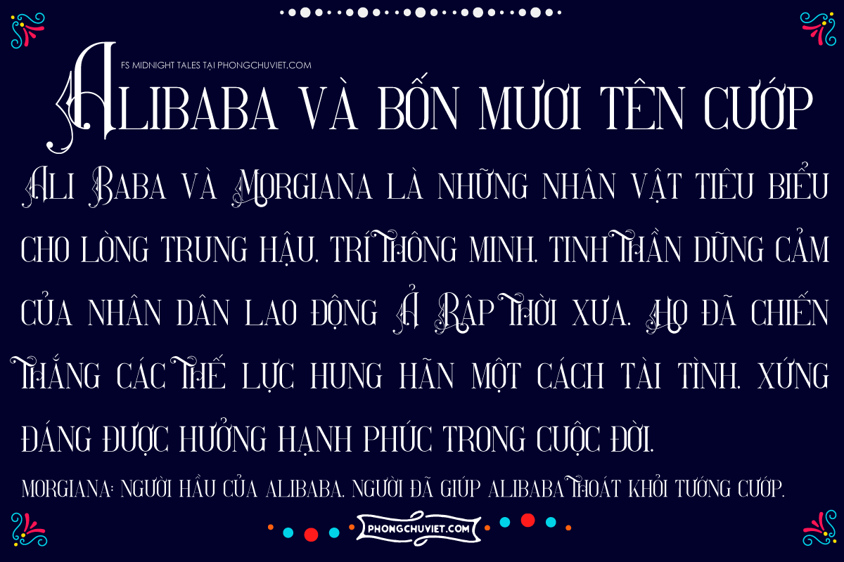 Việt hóa | Bundle 4 font "Phương Đông Huyền Bí"