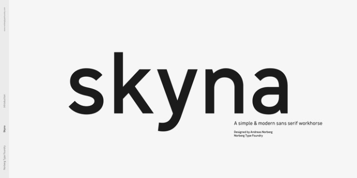 Norberg Type Foundry | Skyna (12 fonts) ~ $295